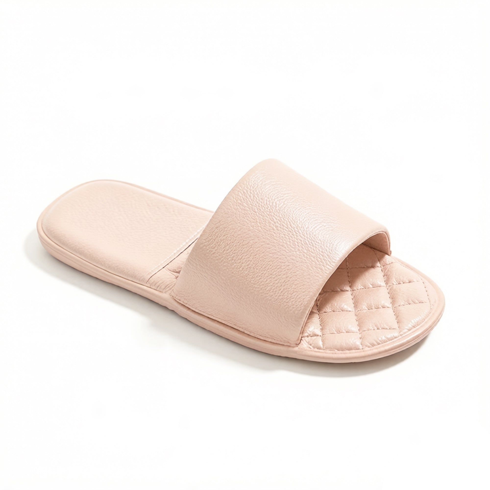 Anna-Kaci Women's Lightweight Slide Sandals with Textured Footbed