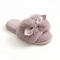 Anna-Kaci Women's Plush Slide Slippers with 3D Animal Ear Detail