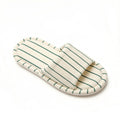Anna-Kaci Women's Indoor Slide Slippers with Stripe Pattern