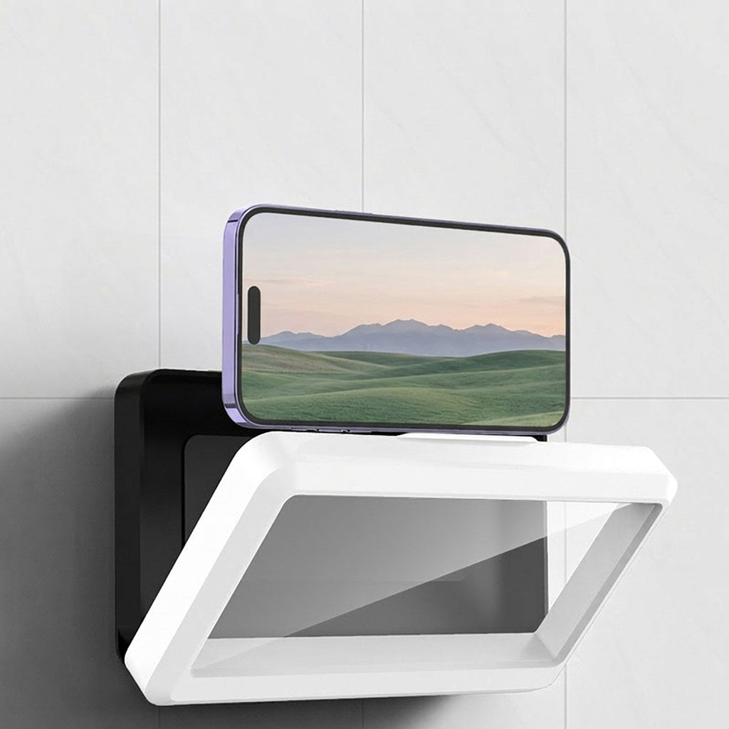 Anna-Kaci Waterproof Phone Holder Case for Shower Wall Mount Touch Screen Compatible Bathroom Phone Holder