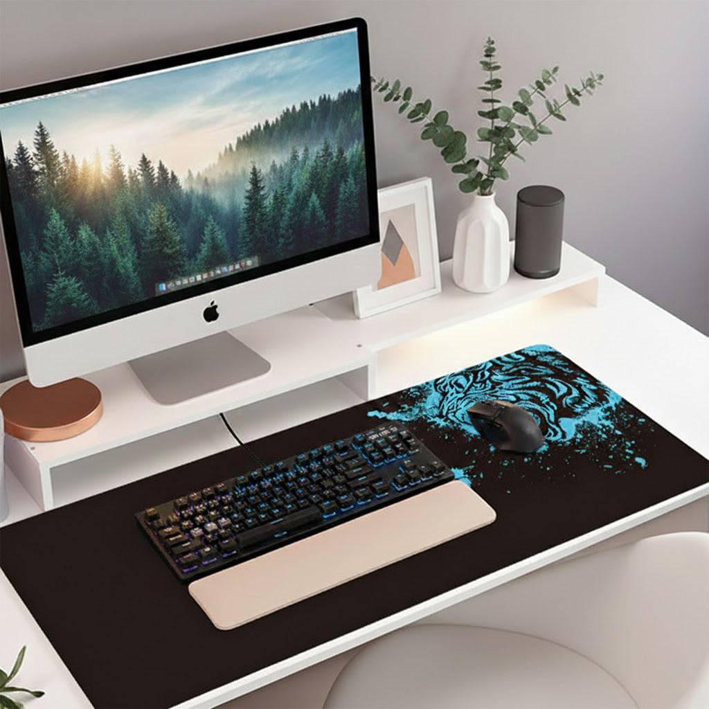 Anna-Kaci Extended Gaming Mouse Pad Large Desk Mat with Graphic for Keyboard Laptop and PC