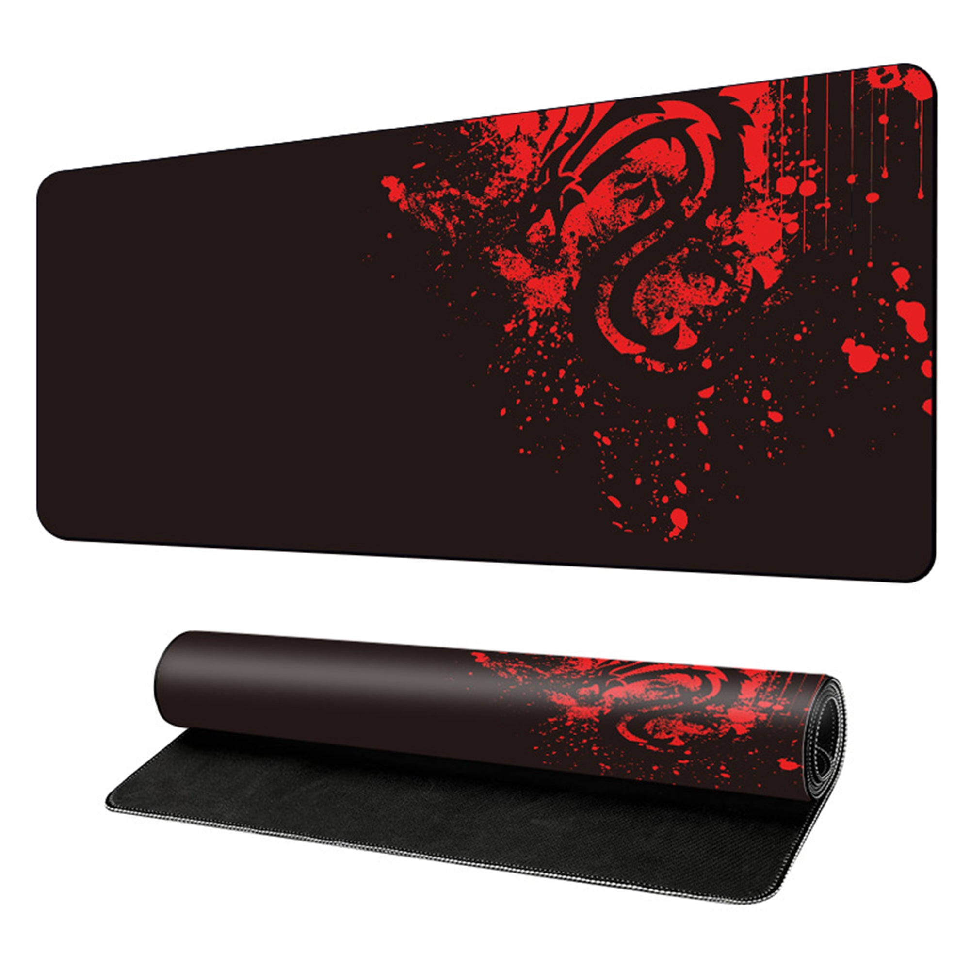 Anna-Kaci Extended Gaming Mouse Pad Large Desk Mat with Graphic for Keyboard Laptop and PC