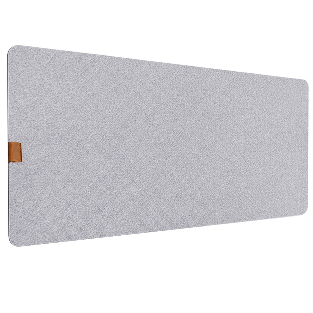 Anna-Kaci Large Felt Desk Mat Extended Mouse Pad with Dotted Backing Protective Surface