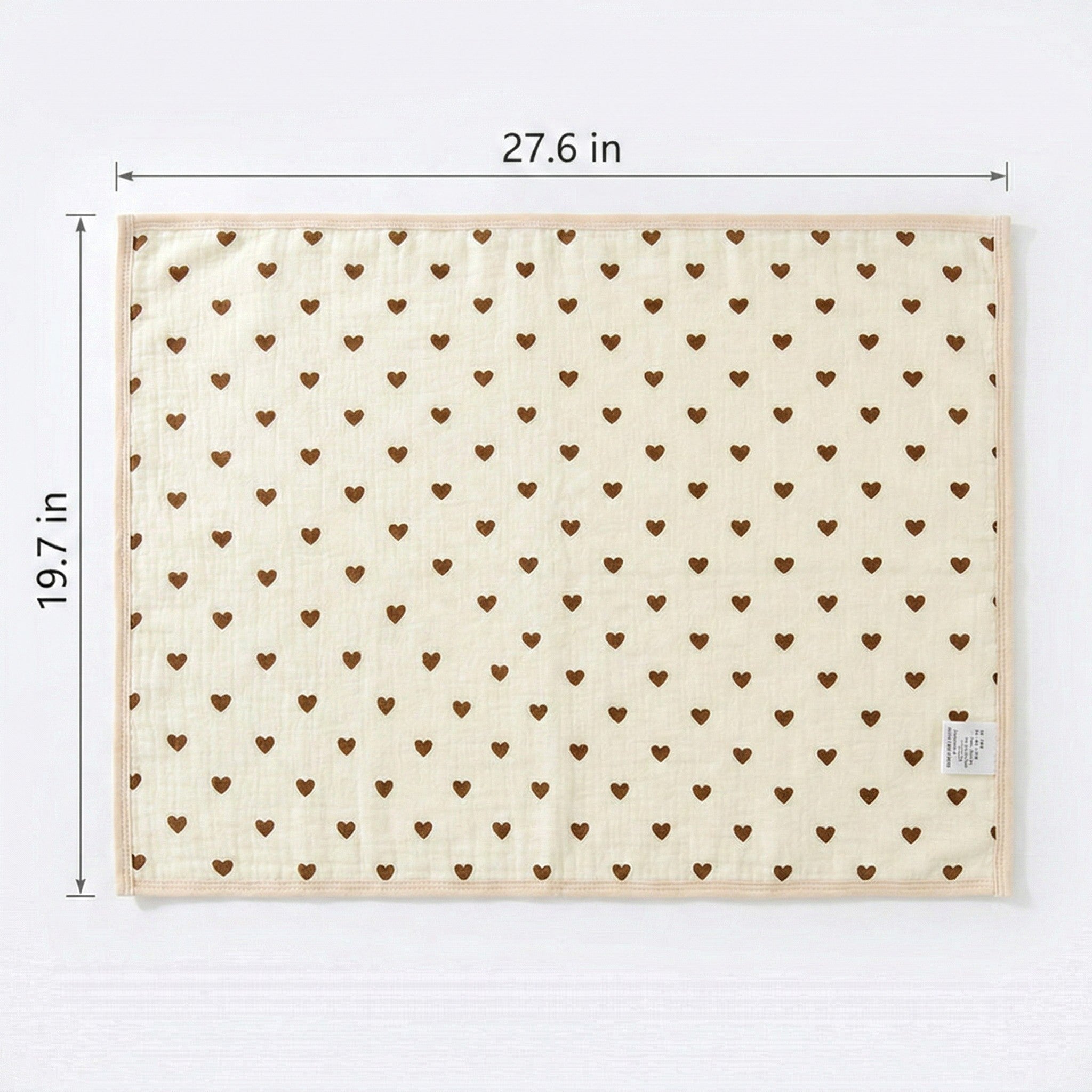 Anna-Kaci Waterproof Baby Changing Pad Reusable Crib Mattress Protector 27.6 x 19.7 Inches
