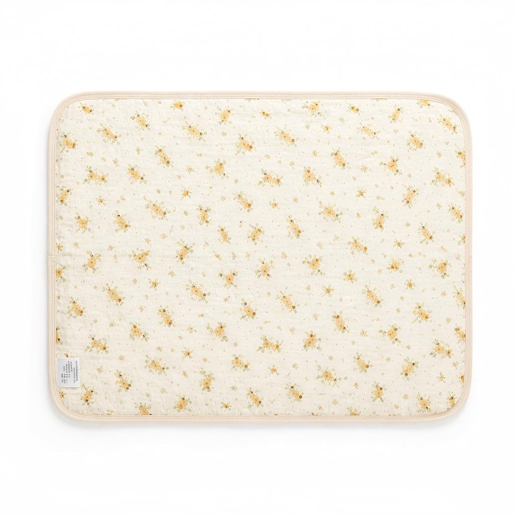 Anna-Kaci Waterproof Baby Changing Pad Reusable Crib Mattress Protector 27.6 x 19.7 Inches