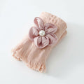 Anna-Kaci Soft Cotton Decorative Hand Towel with Fringe Edges Textured Pattern Bathroom Guest Towel