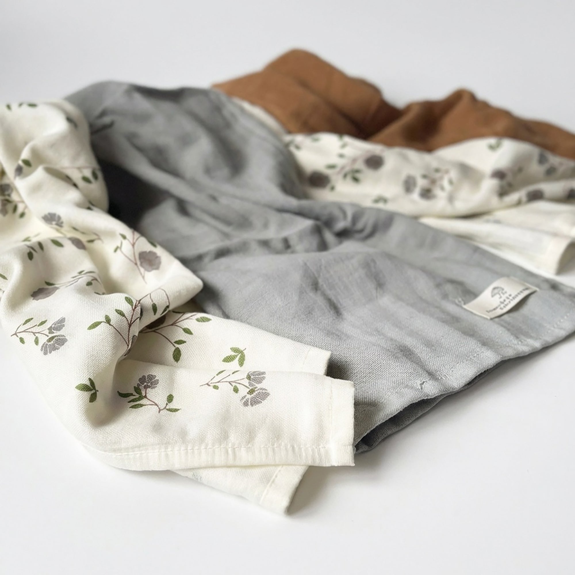 Anna-Kaci 4 Pack Cotton Towels Set Soft Absorbent Decorative Kitchen Bathroom Towels