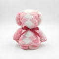 Anna-Kaci Bear Shaped Hand Towel 29 Inch Soft Plush Bathroom Towel Gift Ready Design