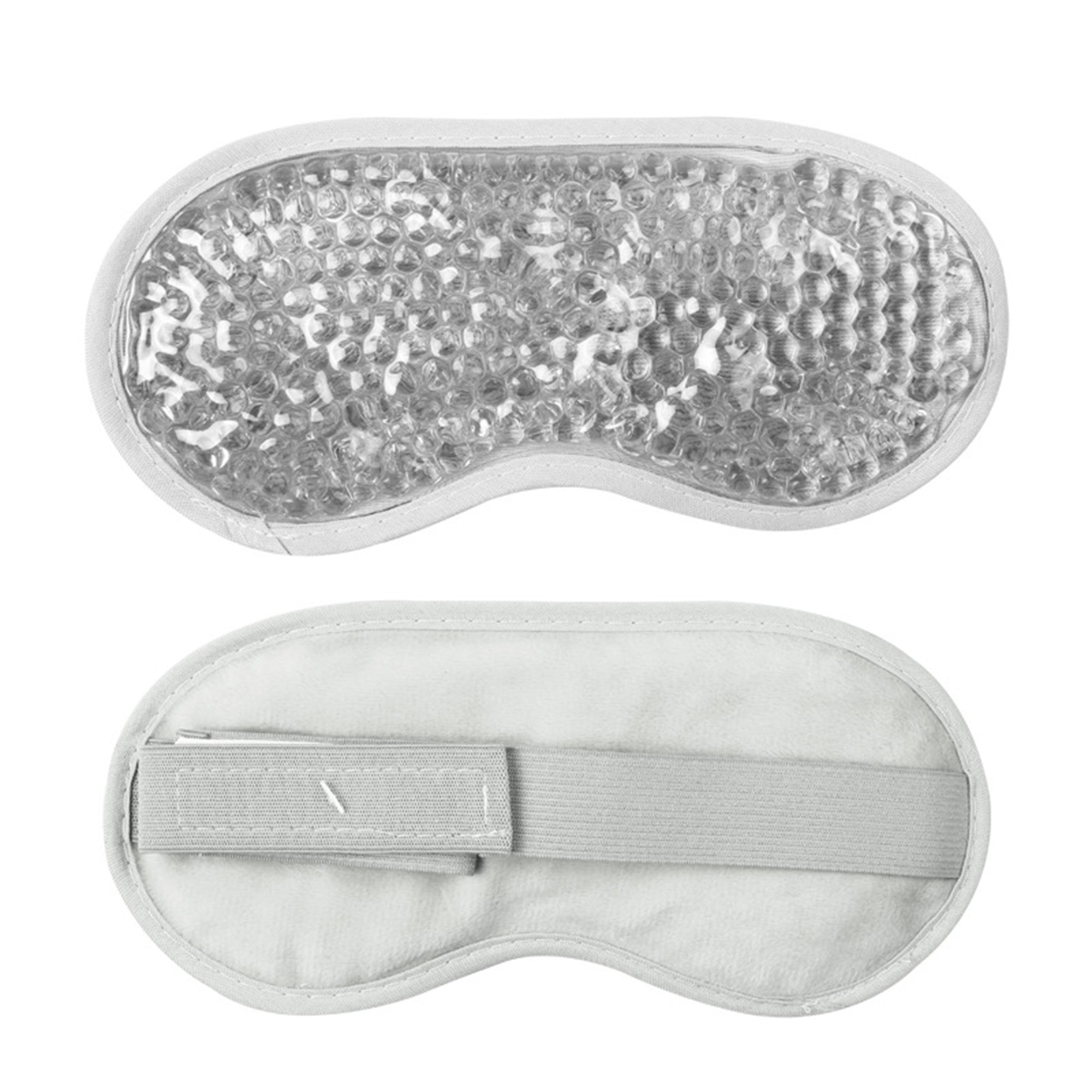 Anna-Kaci Reusable Gel Bead Eye Mask Hot and Cold Compress PVC Eye Cover with Adjustable Strap