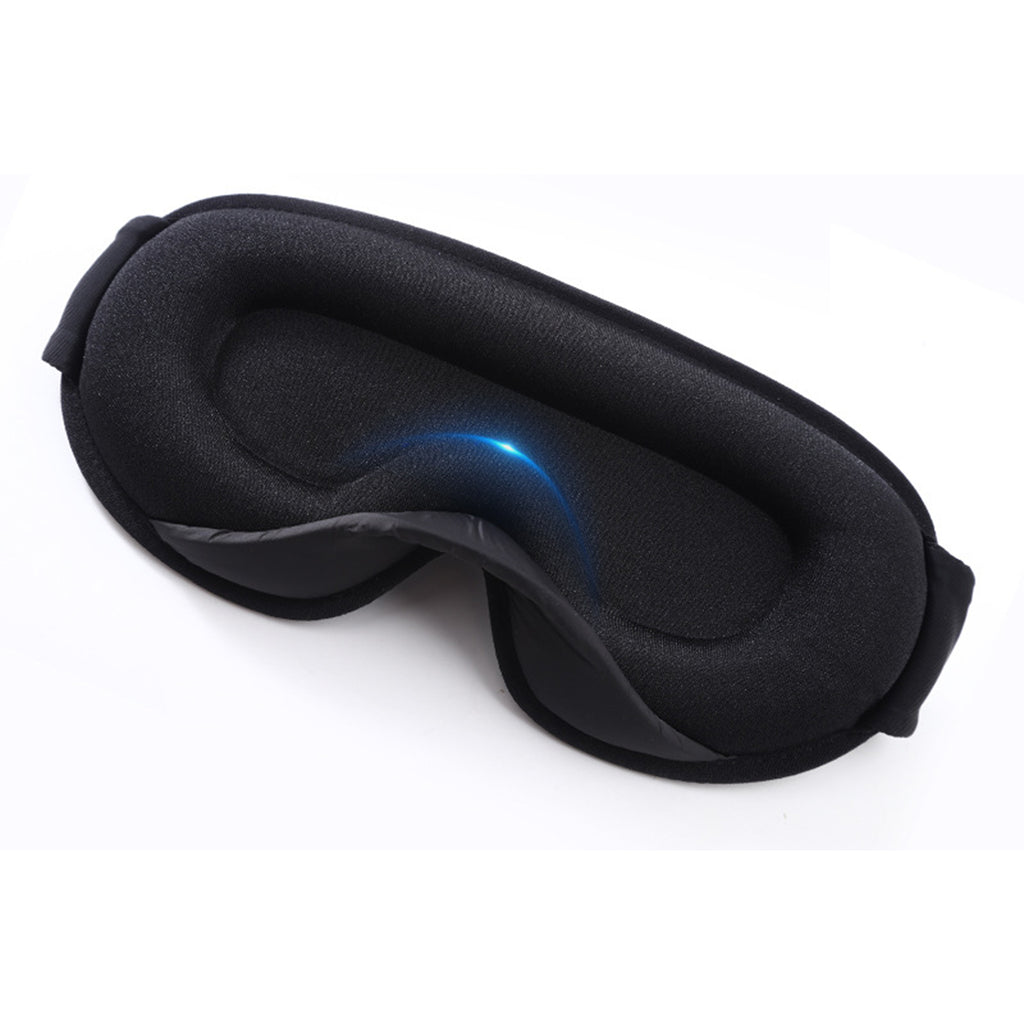 Anna-Kaci 3D Contoured Sleep Eye Mask with Integrated Nose Bridge Memory Foam Light Blocking Eye Cover