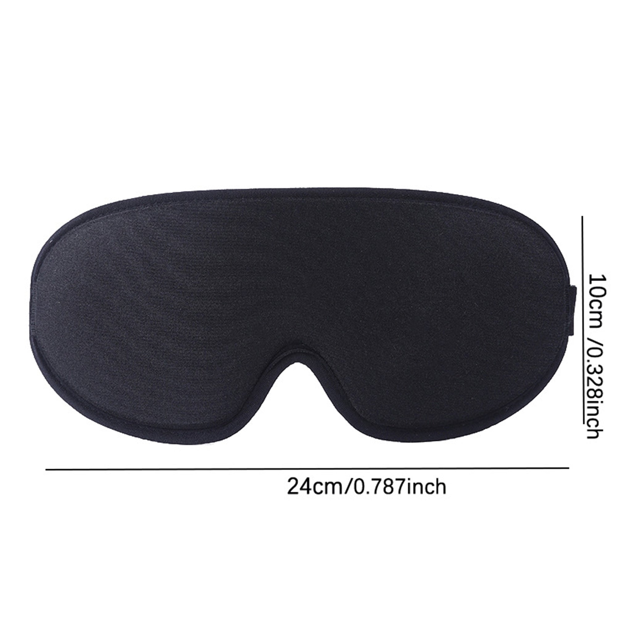 Anna-Kaci 3D Contoured Sleep Eye Mask with Integrated Nose Bridge Memory Foam Light Blocking Eye Cover