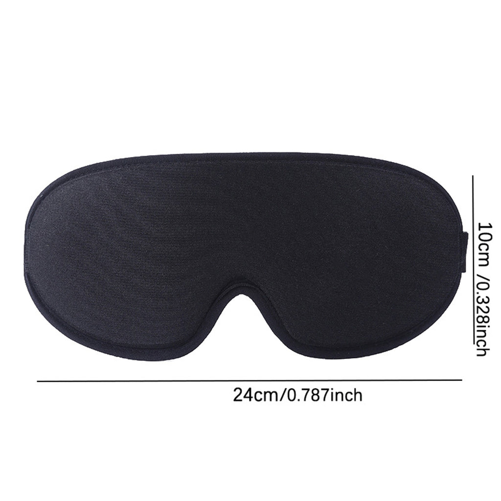Anna-Kaci 3D Contoured Sleep Eye Mask with Integrated Nose Bridge Memory Foam Light Blocking Eye Cover