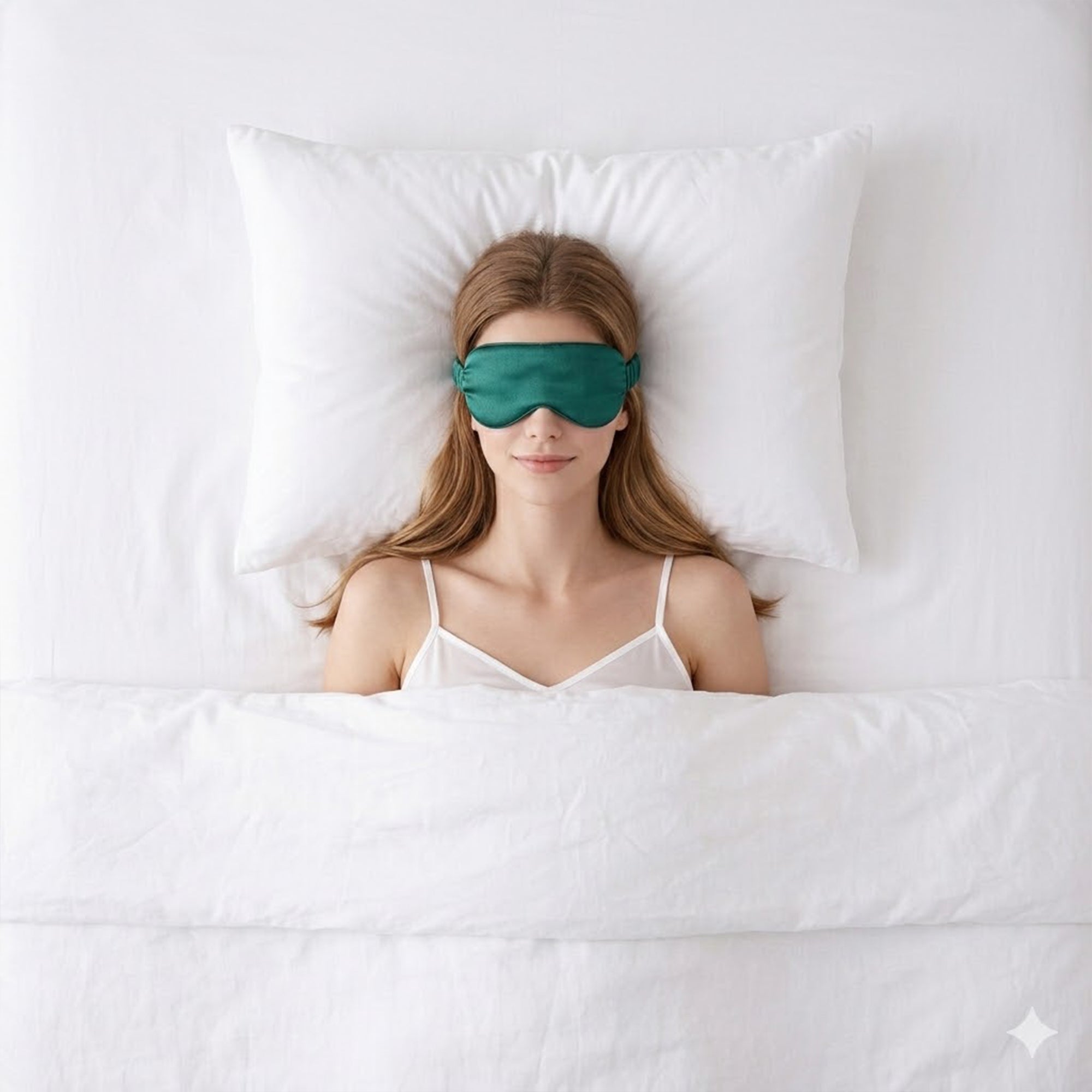 Anna-Kaci 3D Contoured Sleep Eye Mask with Integrated Nose Bridge Memory Foam Light Blocking Eye Cover