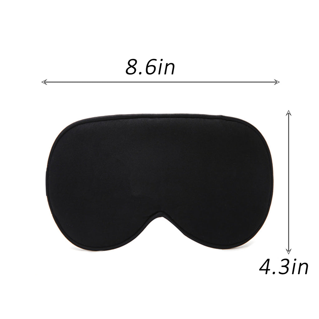 Anna-Kaci Silk Sleep Mask Soft Eye Mask Adjustable Strap Light Blocking Sleeping Eye Cover for Night Sleep