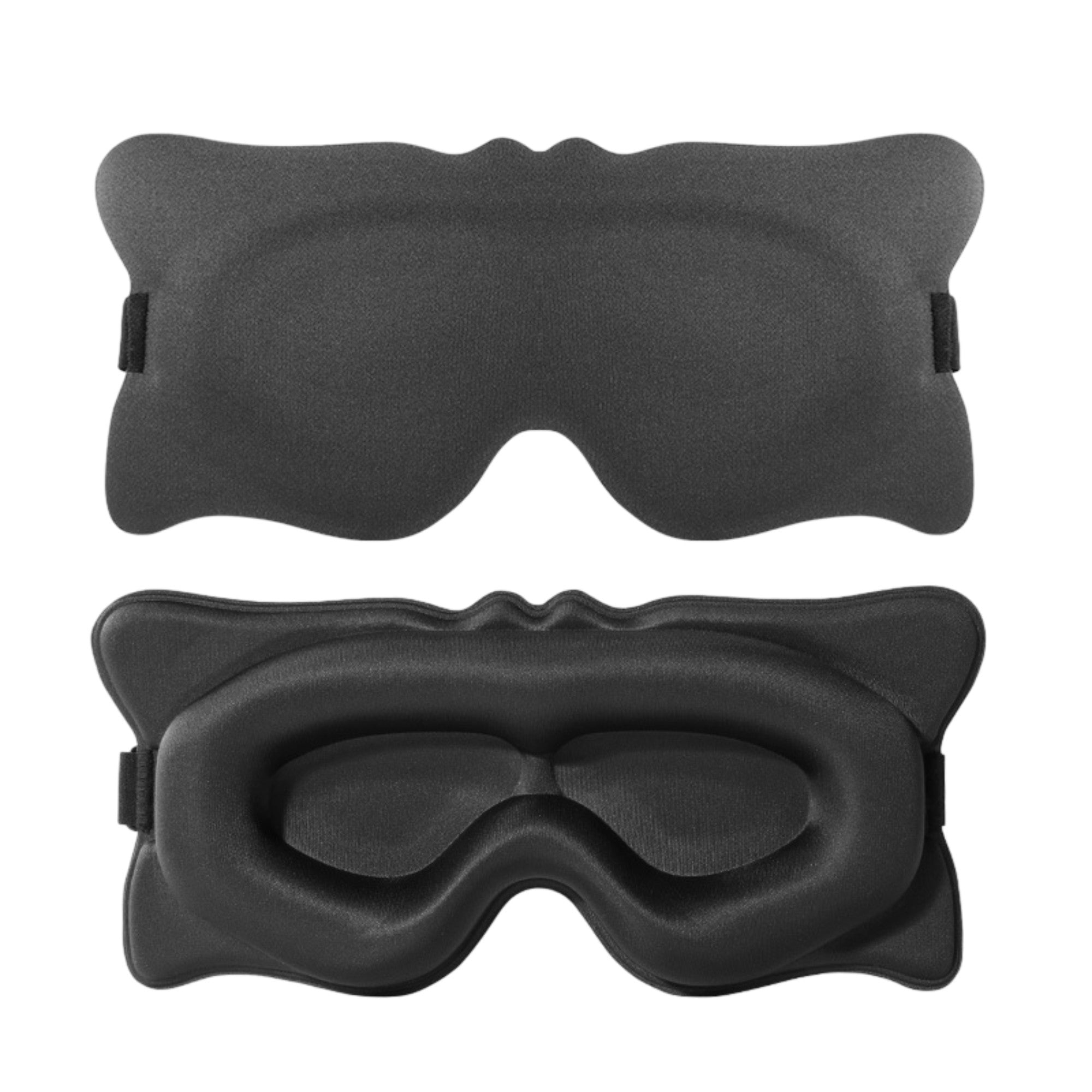 Anna-Kaci Contoured Sleep Mask Light Blocking Eye Mask Adjustable Strap Eye Cover for Travel Nap Night Sleep