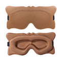 Anna-Kaci Contoured Sleep Mask Light Blocking Eye Mask Adjustable Strap Eye Cover for Travel Nap Night Sleep