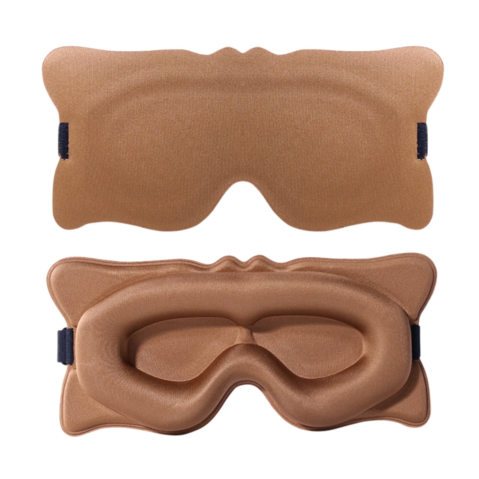 Anna-Kaci Contoured Sleep Mask Light Blocking Eye Mask Adjustable Strap Eye Cover for Travel Nap Night Sleep
