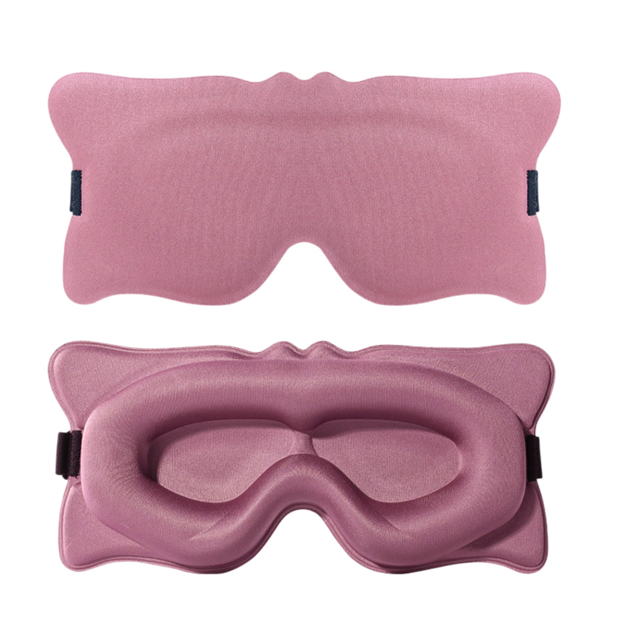 Anna-Kaci Contoured Sleep Mask Light Blocking Eye Mask Adjustable Strap Eye Cover for Travel Nap Night Sleep