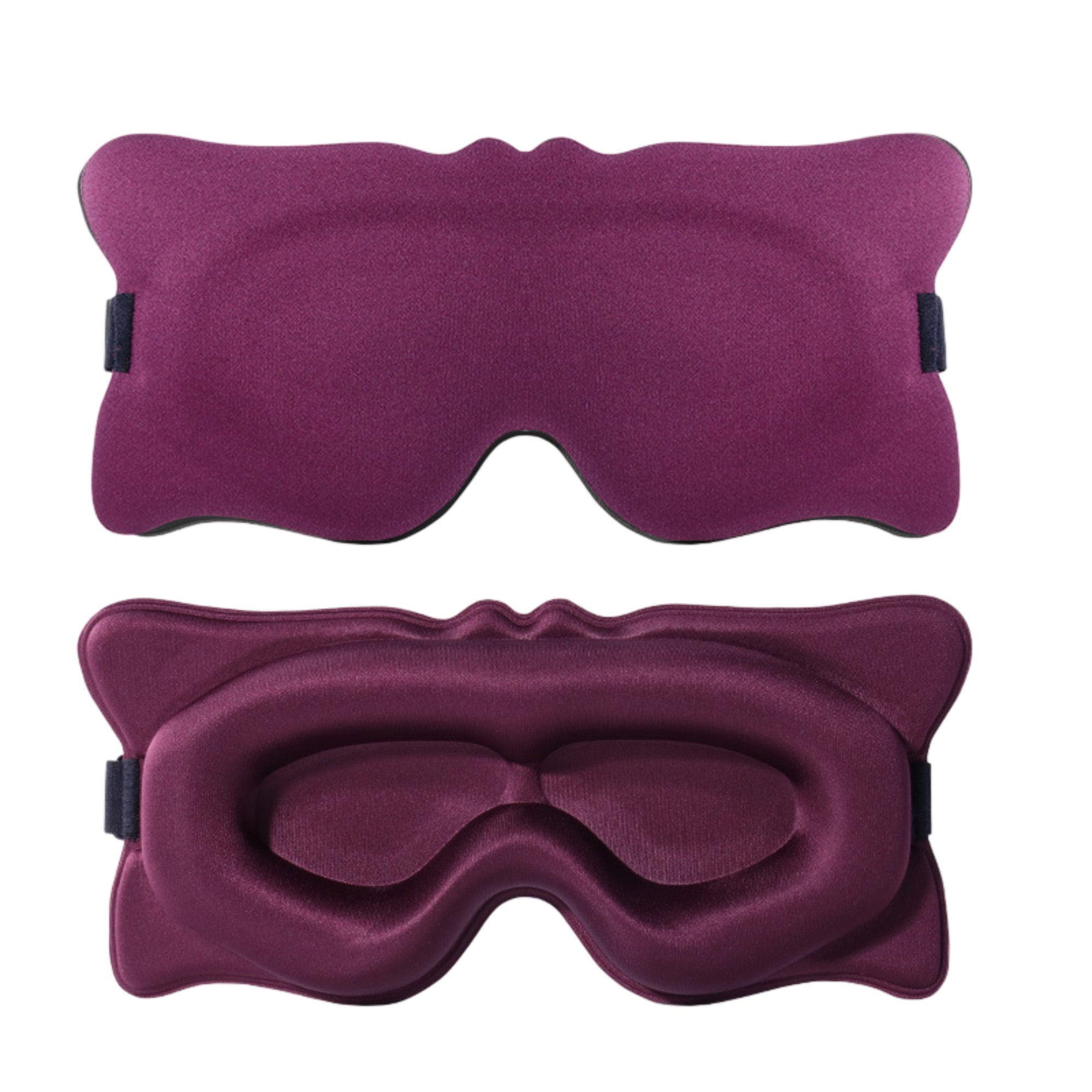 Anna-Kaci Contoured Sleep Mask Light Blocking Eye Mask Adjustable Strap Eye Cover for Travel Nap Night Sleep