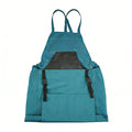 Anna-Kaci Full Coverage Gardening Apron with Large Harvest Pocket Oxford Fabric Utility Apron for Yard Work