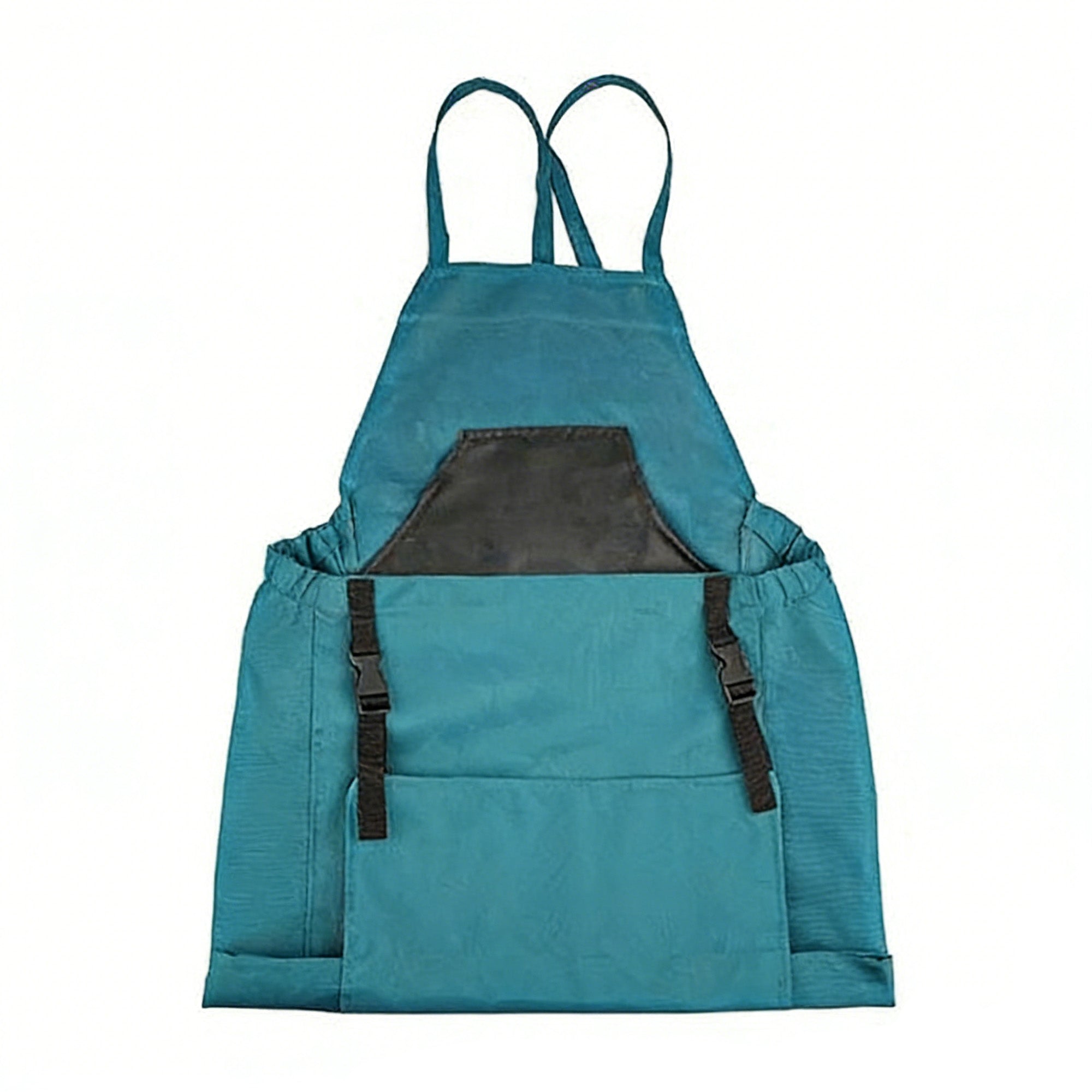 Anna-Kaci Full Coverage Gardening Apron with Large Harvest Pocket Oxford Fabric Utility Apron for Yard Work