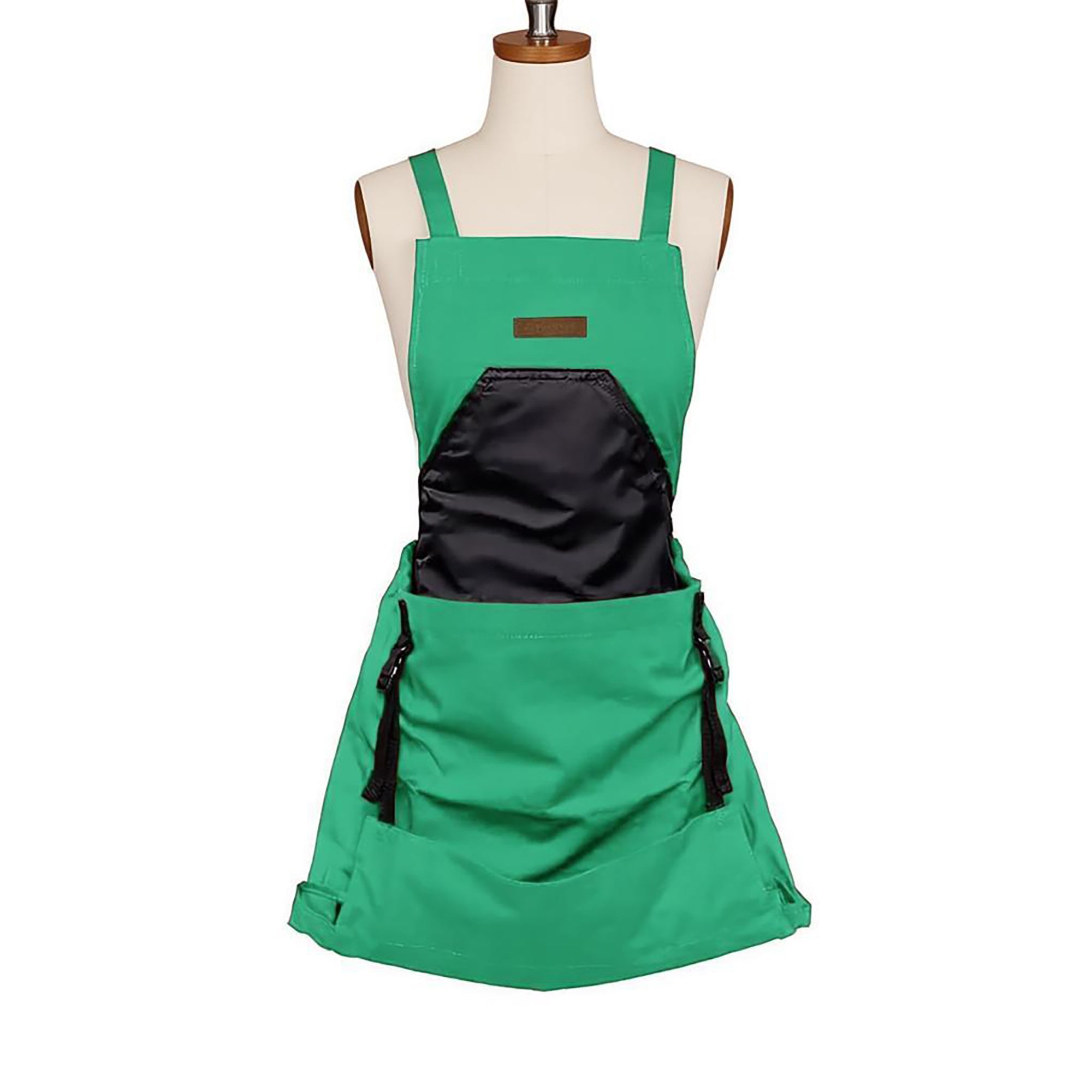 Anna-Kaci Full Coverage Gardening Apron with Large Harvest Pocket Oxford Fabric Apron for Yard Fruit Picking