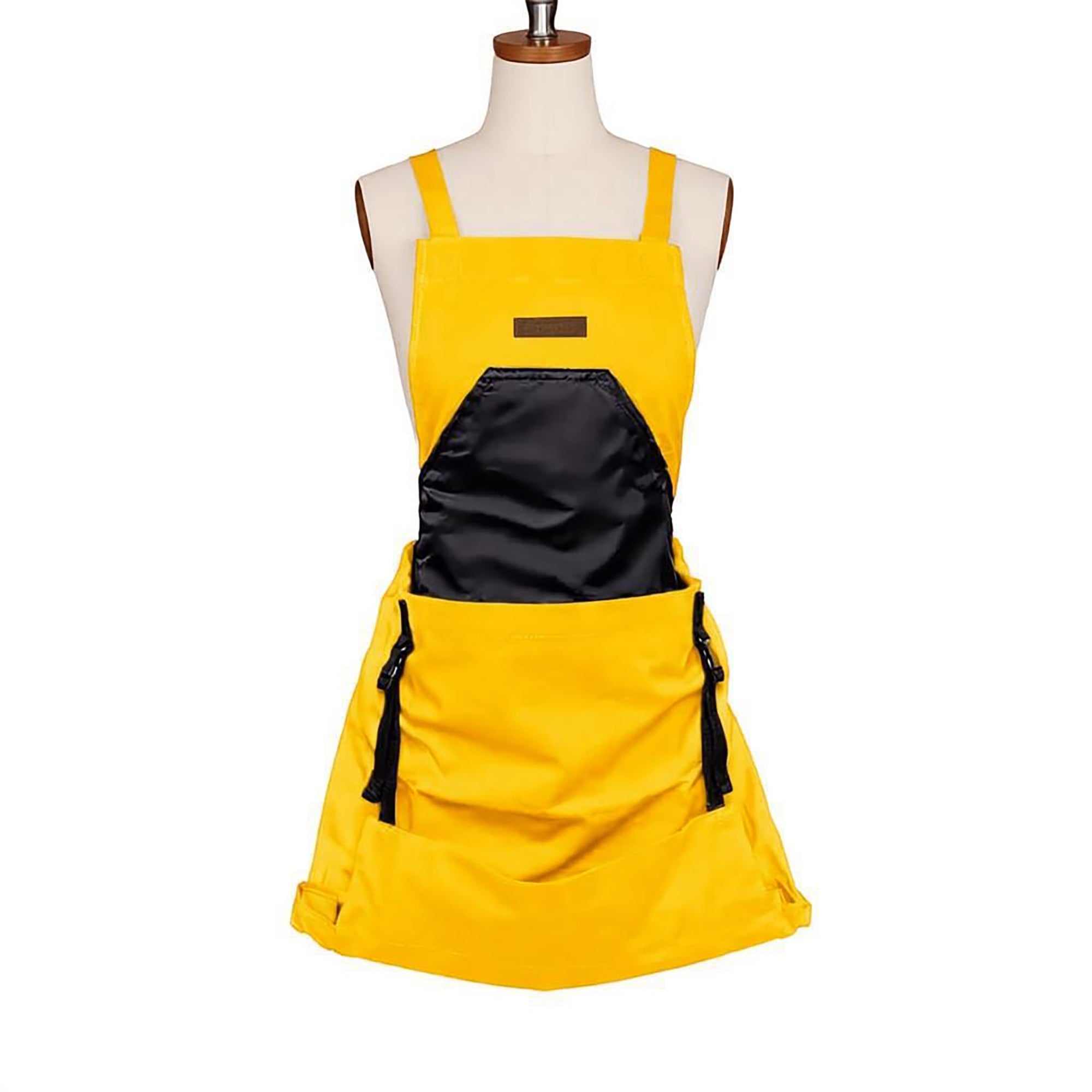 Anna-Kaci Full Coverage Gardening Apron with Large Harvest Pocket Oxford Fabric Apron for Yard Fruit Picking