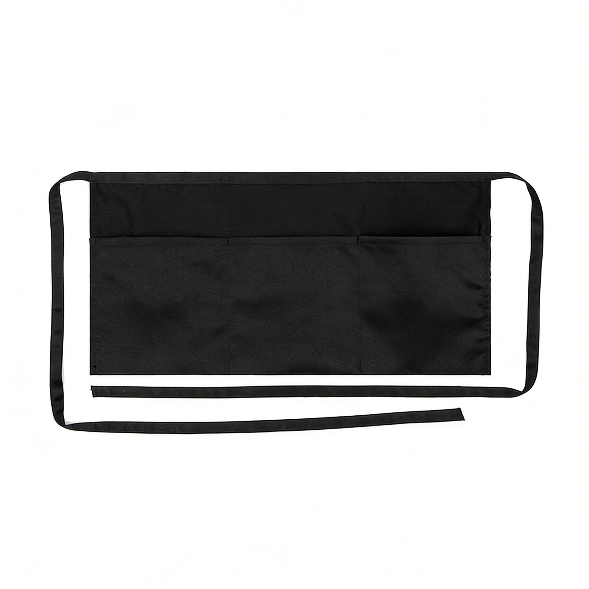 Anna-Kaci Cotton Waist Apron with Pockets Half Apron Utility Server Apron for Cooking Serving Craft Work
