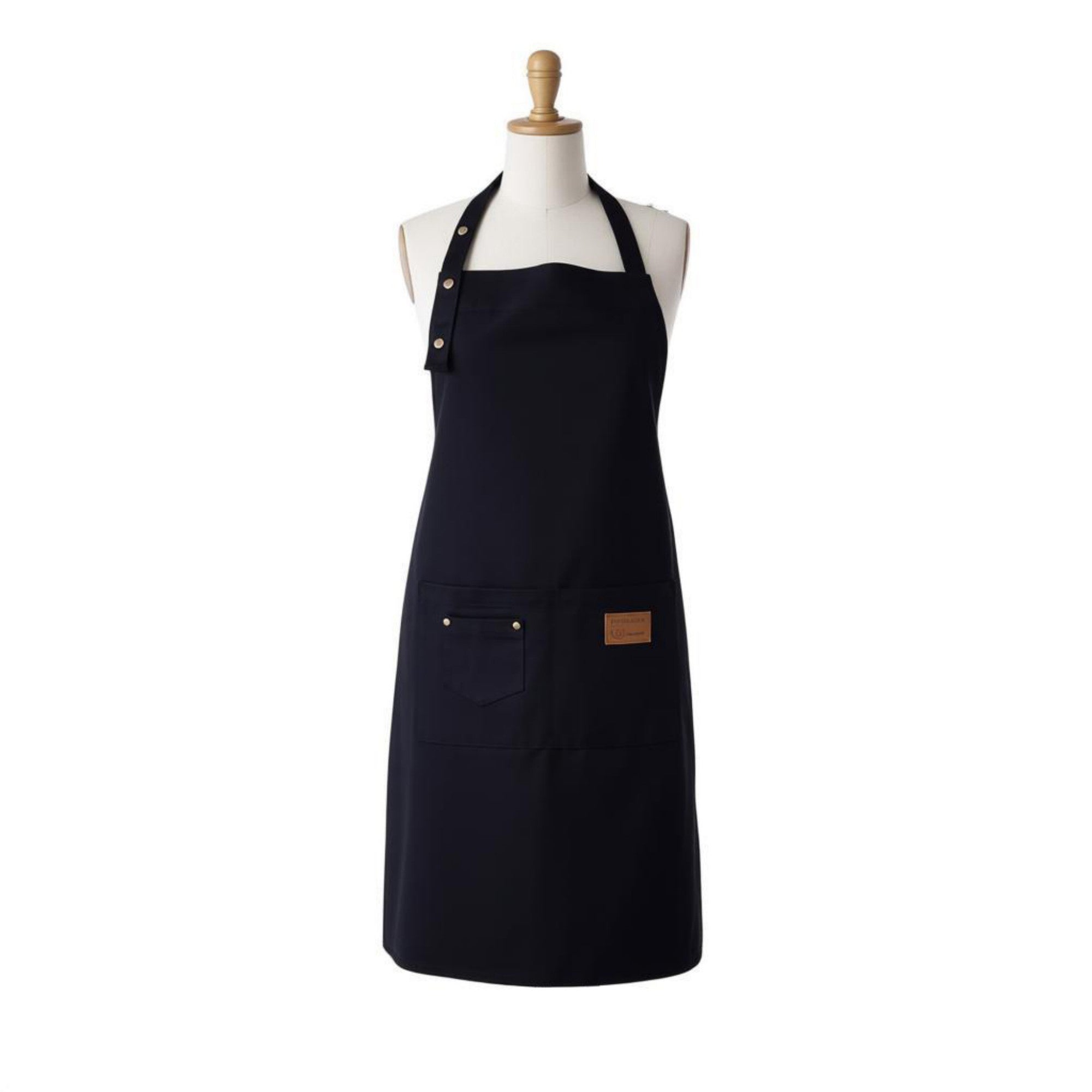 Anna-Kaci Kitchen Apron Cotton Blend Adjustable Neck Apron with Pocket for Cooking Baking Crafting