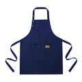 Anna-Kaci Kitchen Apron Cotton Blend Adjustable Neck Apron with Pocket for Cooking Baking Crafting