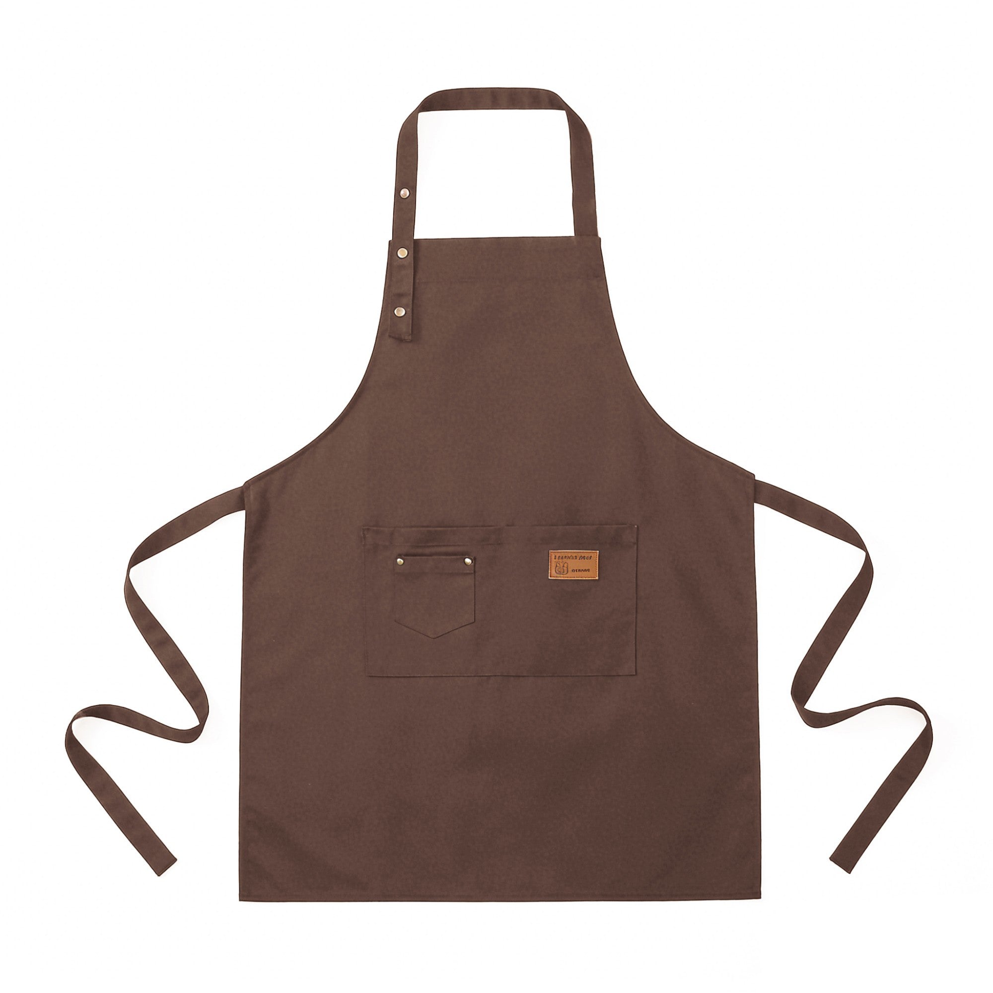 Anna-Kaci Kitchen Apron Cotton Blend Adjustable Neck Apron with Pocket for Cooking Baking Crafting