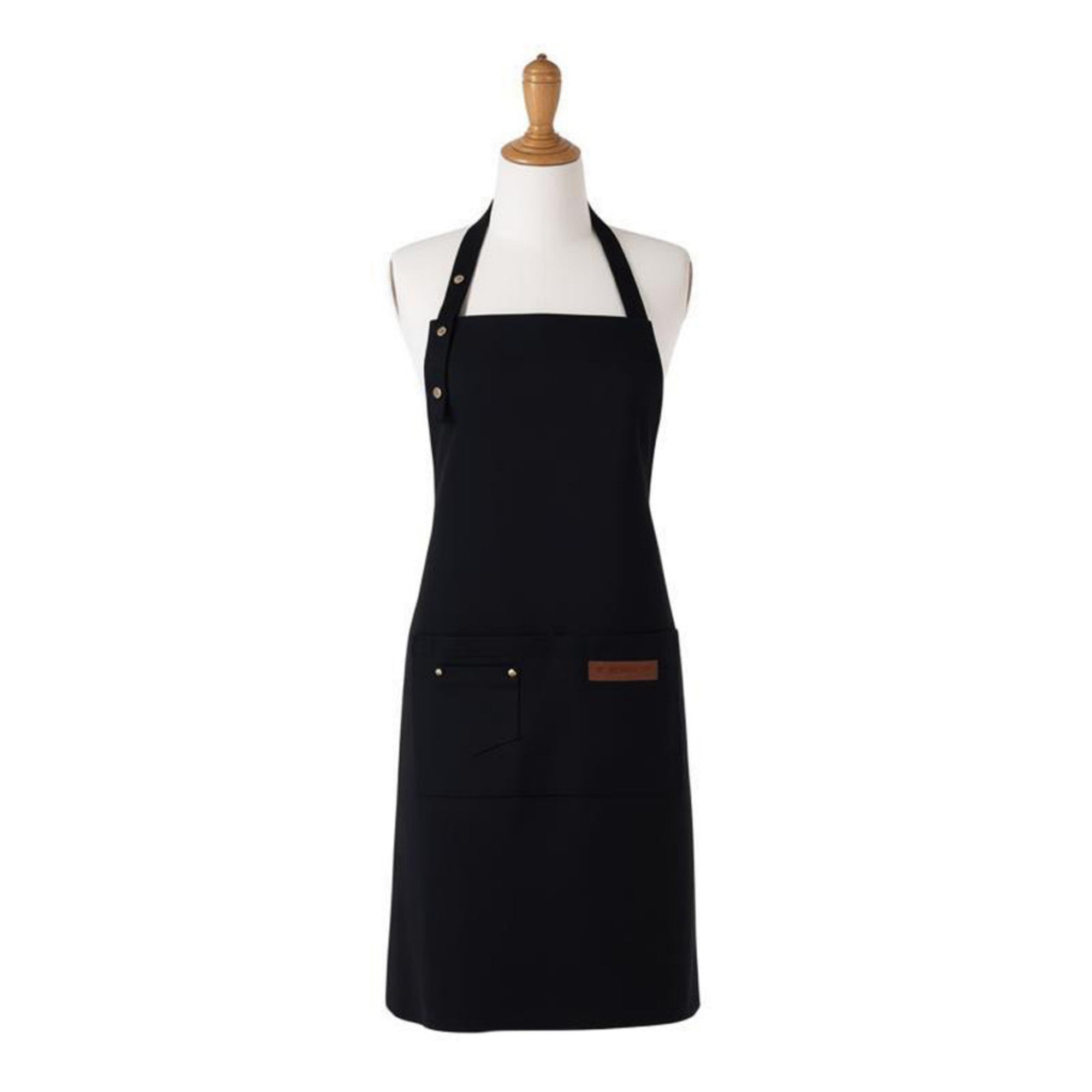 Anna-Kaci Kitchen Apron Adjustable Neck Apron with Pocket for Cooking Baking Crafting