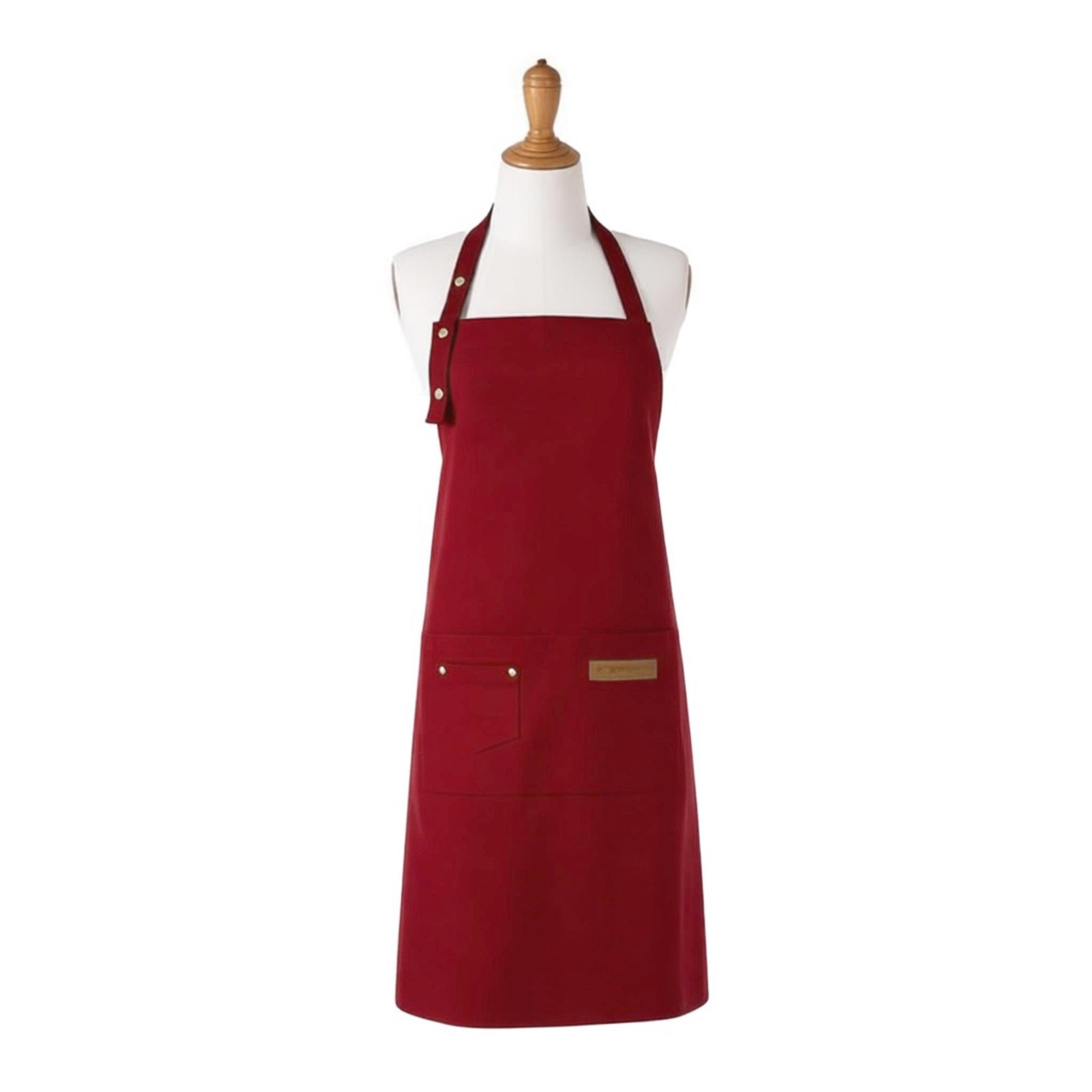 Anna-Kaci Kitchen Apron Adjustable Neck Apron with Pocket for Cooking Baking Crafting