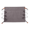 Anna-Kaci Waist Apron Cotton Work Apron with Multi Pocket Utility Design Adjustable Tie for Cooking Server