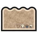 Anna-Kaci Diatomite Bath Mat Soft Suede Surface Quick Dry Absorbent Bathroom Floor Mat