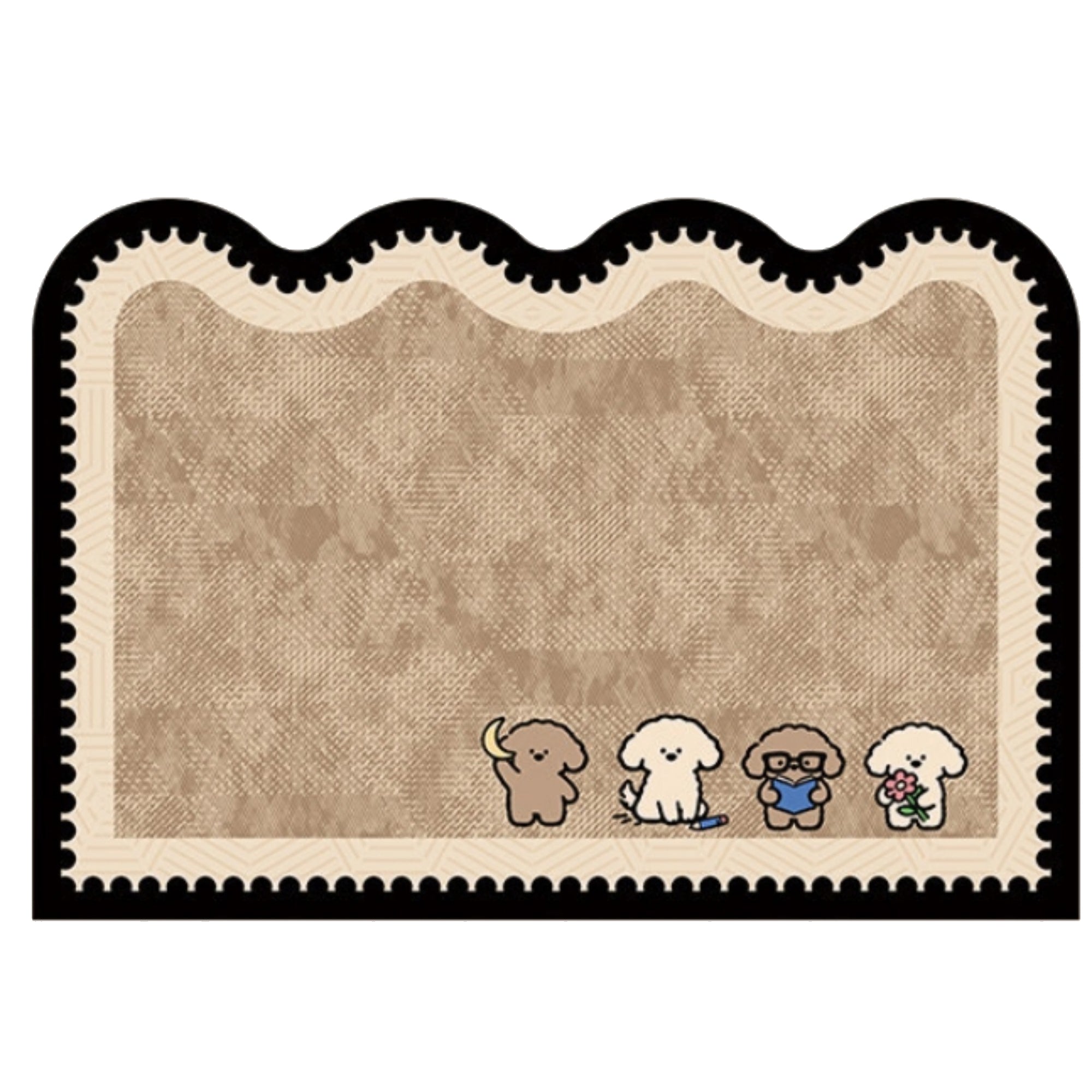Anna-Kaci Diatomite Bath Mat Soft Suede Surface Quick Dry Absorbent Bathroom Floor Mat