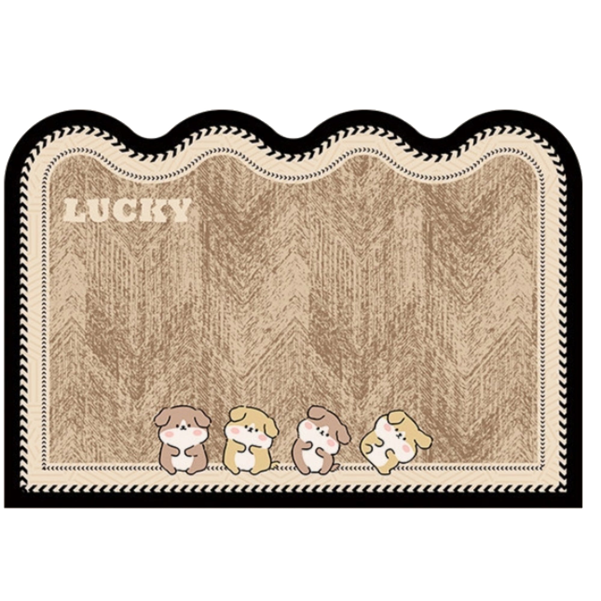Anna-Kaci Diatomite Bath Mat Soft Suede Surface Quick Dry Absorbent Bathroom Floor Mat