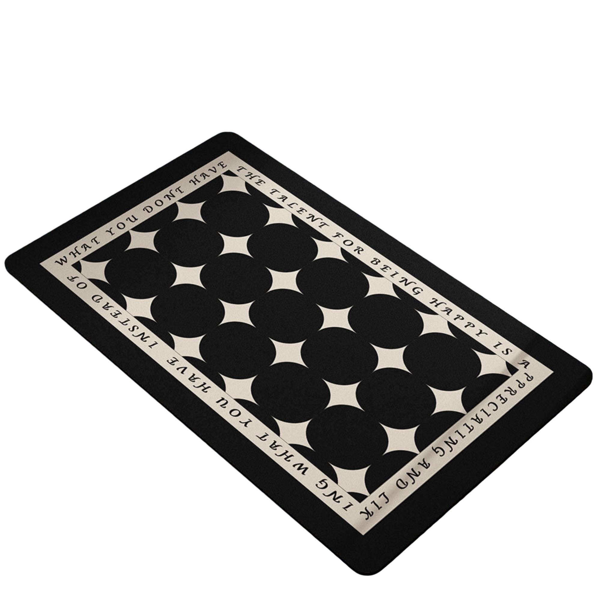 Anna-Kaci Rectangular Diatomite Bath Mat Soft Suede Surface Bathroom Floor Mat
