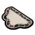 Anna-Kaci Irregular Shape Bathroom Floor Mat Non Slip Quick Dry Absorbent Bath Rug Soft Diatom Mud Mat