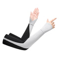Anna-Kaci Womens Arm Sleeves Lightweight Stretch Cooling Sun Sleeves for Outdoor Driving Running Cycling