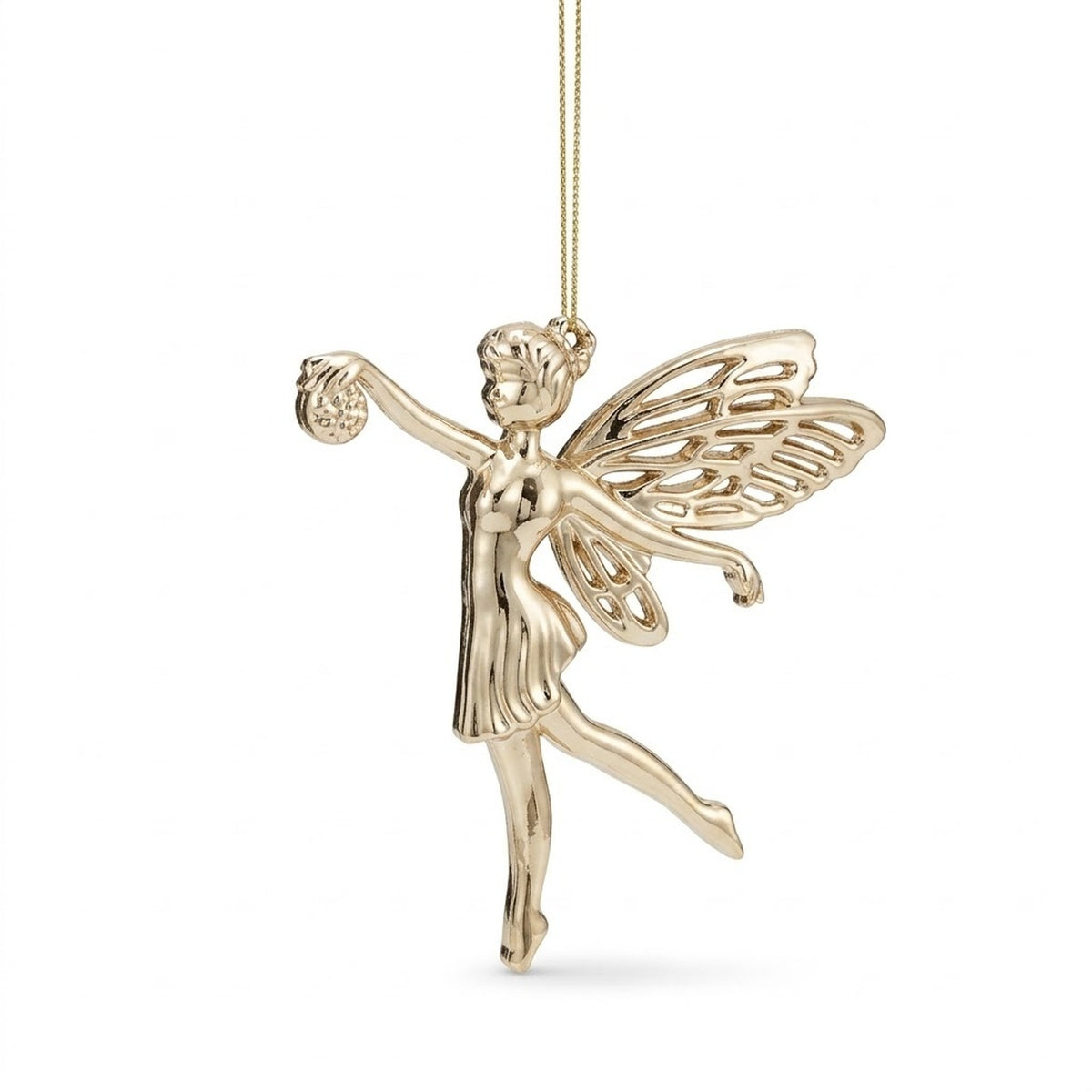 Gold Electroplated Christmas Ornament – Unicorn, Fairy or Reindeer Hanging Tree Decoration
