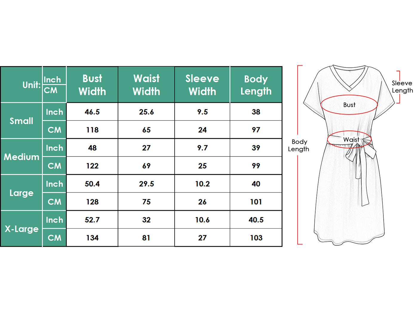 Vestido camisero de manga corta con escote en V y estampado liso de Anna-Kaci para mujer, informal, con cintura anudada
