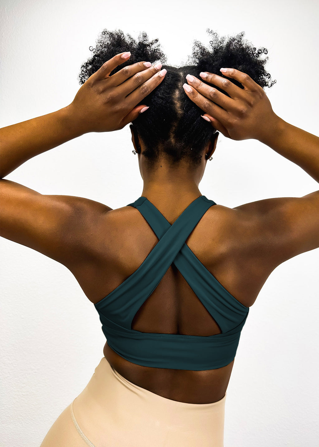Soft Buttery Cross Back Fitness Sports Bra