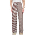 Anna-Kaci Lounge Women's Striped Drawstring Lounge Pants with Wide Leg and Soft Stretch Fabric