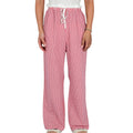 Anna-Kaci Lounge Women's Gingham Print Lounge Pants with Elastic Drawstring Waist and Relaxed Straight Leg Fit