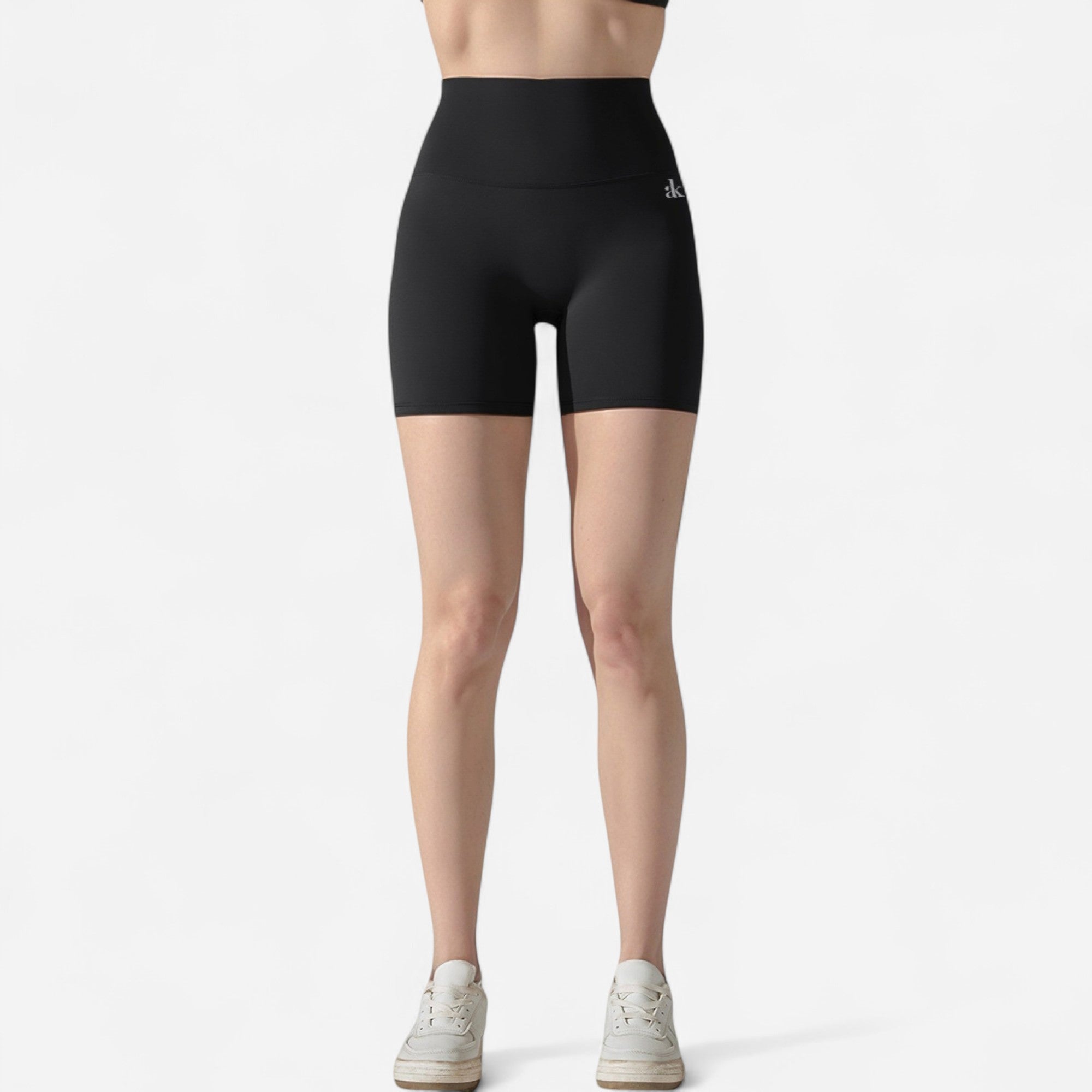 Anna-Kaci Active Women's High Waist Compression Biker Shorts Seamless Waistband with Sculpting Stretch Fit