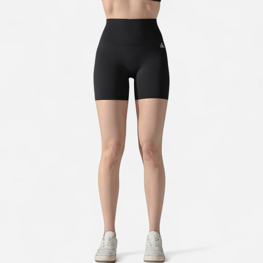 Anna-Kaci Active Women's High Waist Compression Biker Shorts Seamless Waistband with Sculpting Stretch Fit