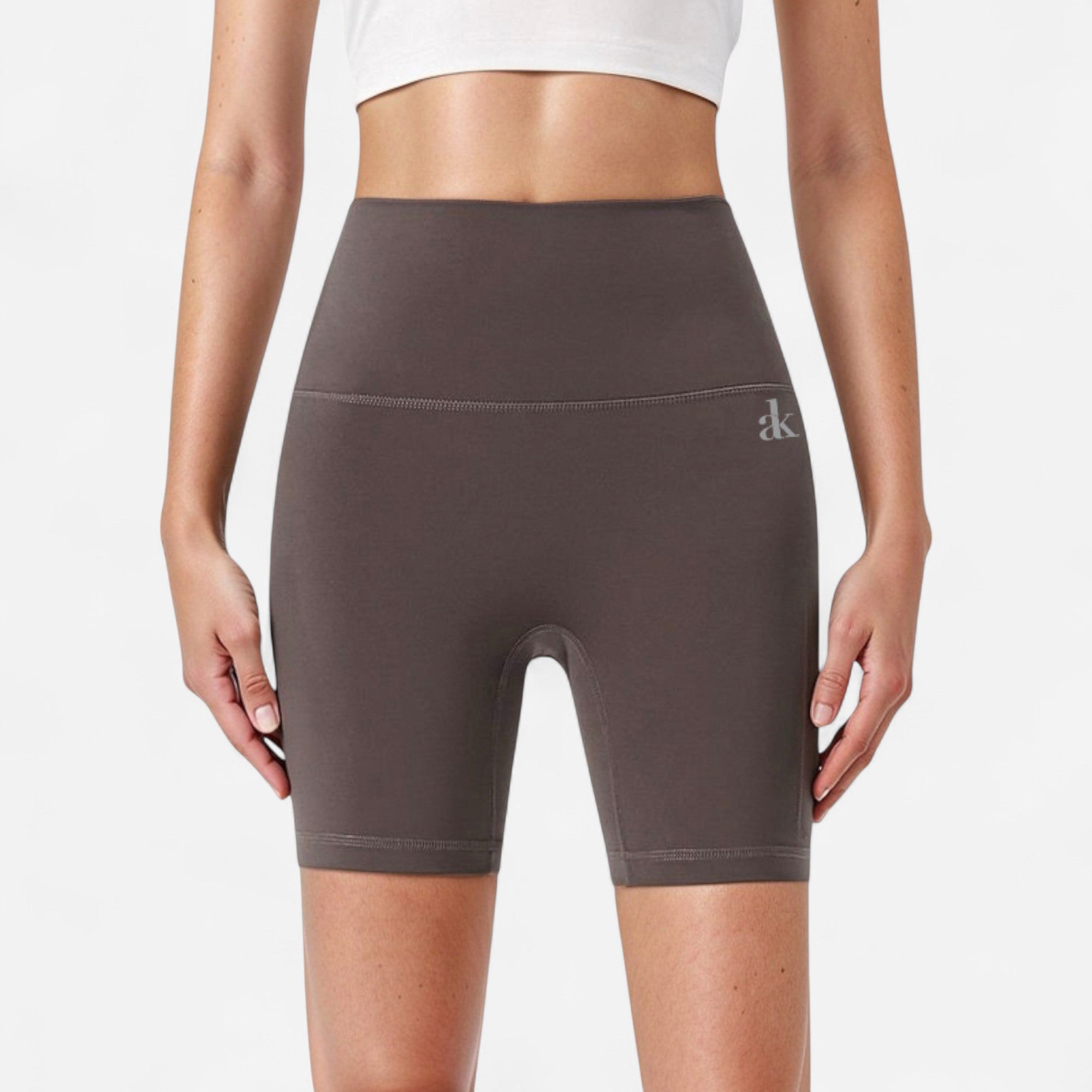 Anna-Kaci Active Women's High Waist Compression Biker Shorts Seamless Waistband with Sculpting Stretch Fit