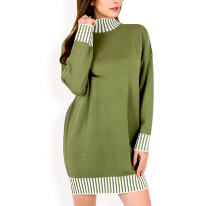 Anna-Kaci Women's Sweater Dress with Cozy Fit and Stylish Design