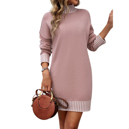 Anna-Kaci Women's Sweater Dress with Cozy Fit and Stylish Design
